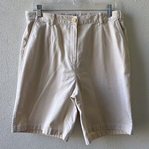 L.L. Bean Original Fit Size 14 Women 100% Cotton Summer Outdoors Vacation Beach